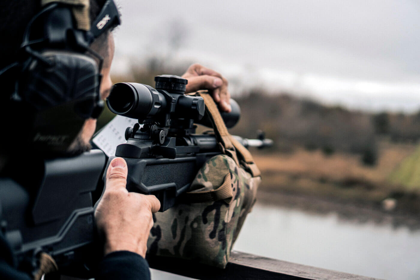 GaameChanger Support Bag with M1A Loaded Rifle