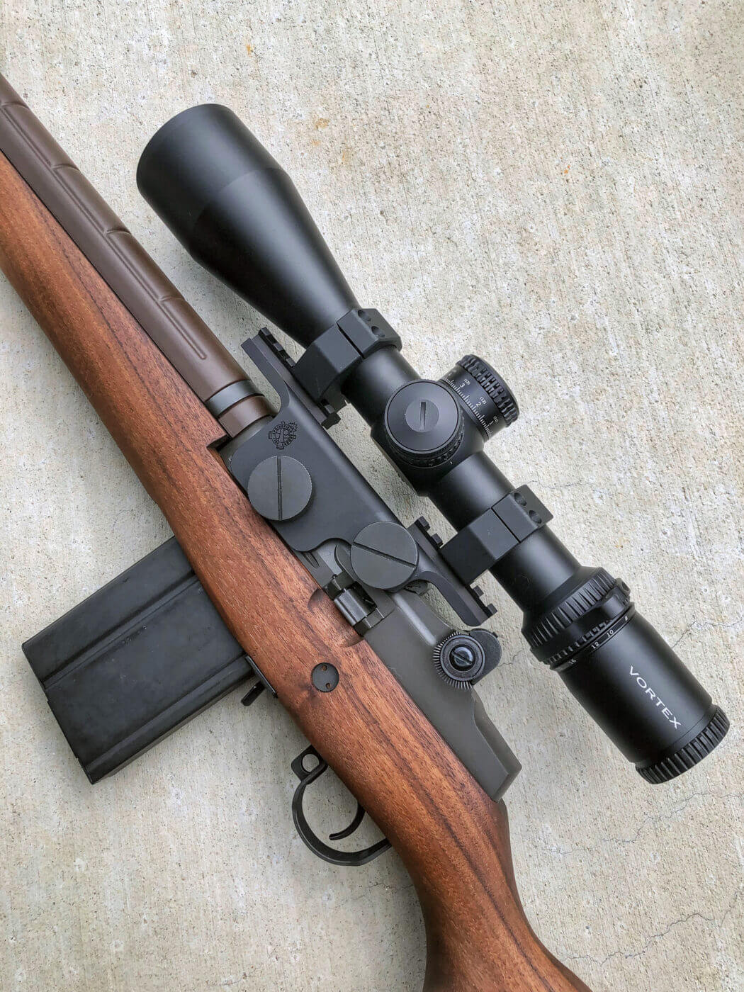 Vortex Optics Strike Eage 5-25X on an Springfield Armory M1A