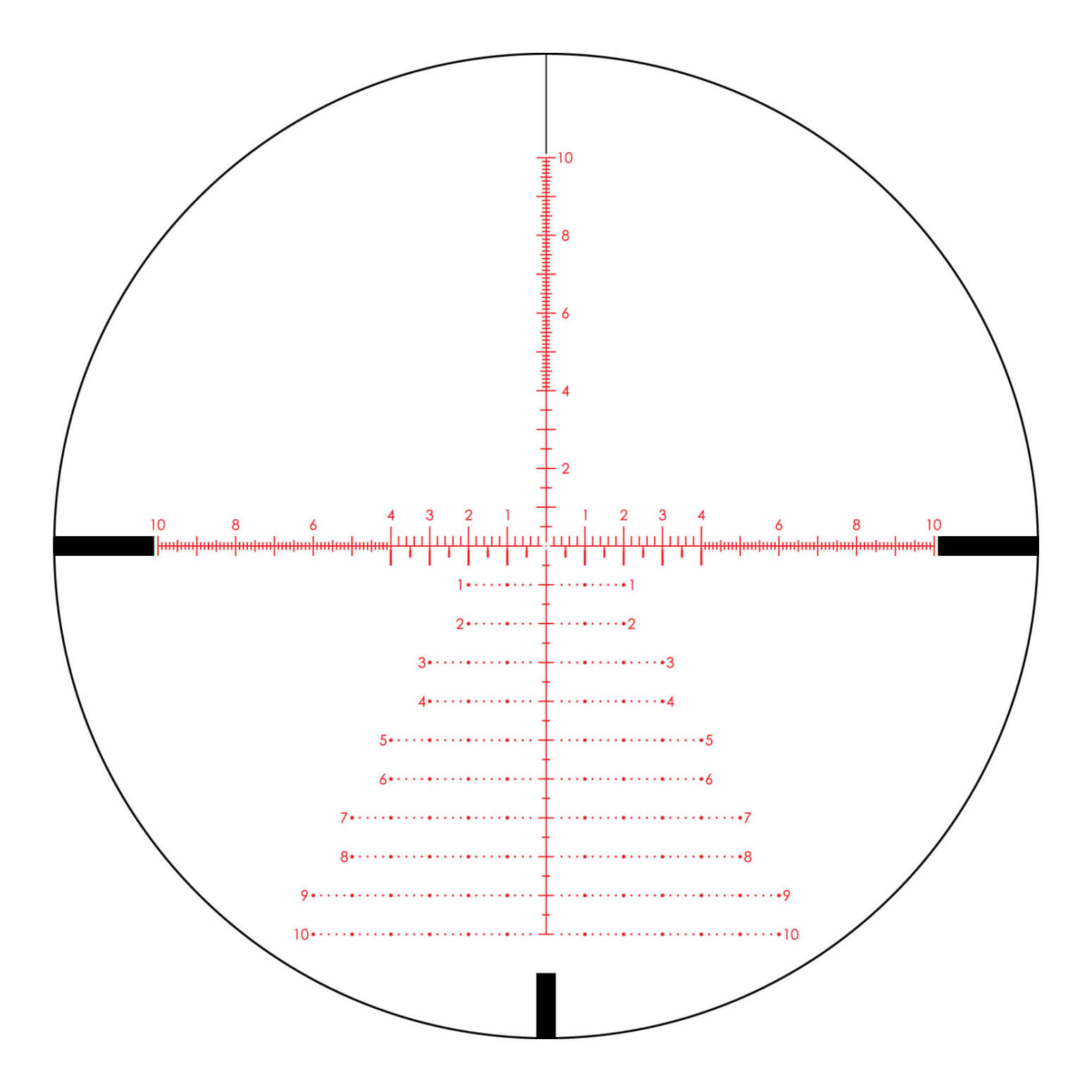 Vortex EBR-7C Reticle Christmas Tree