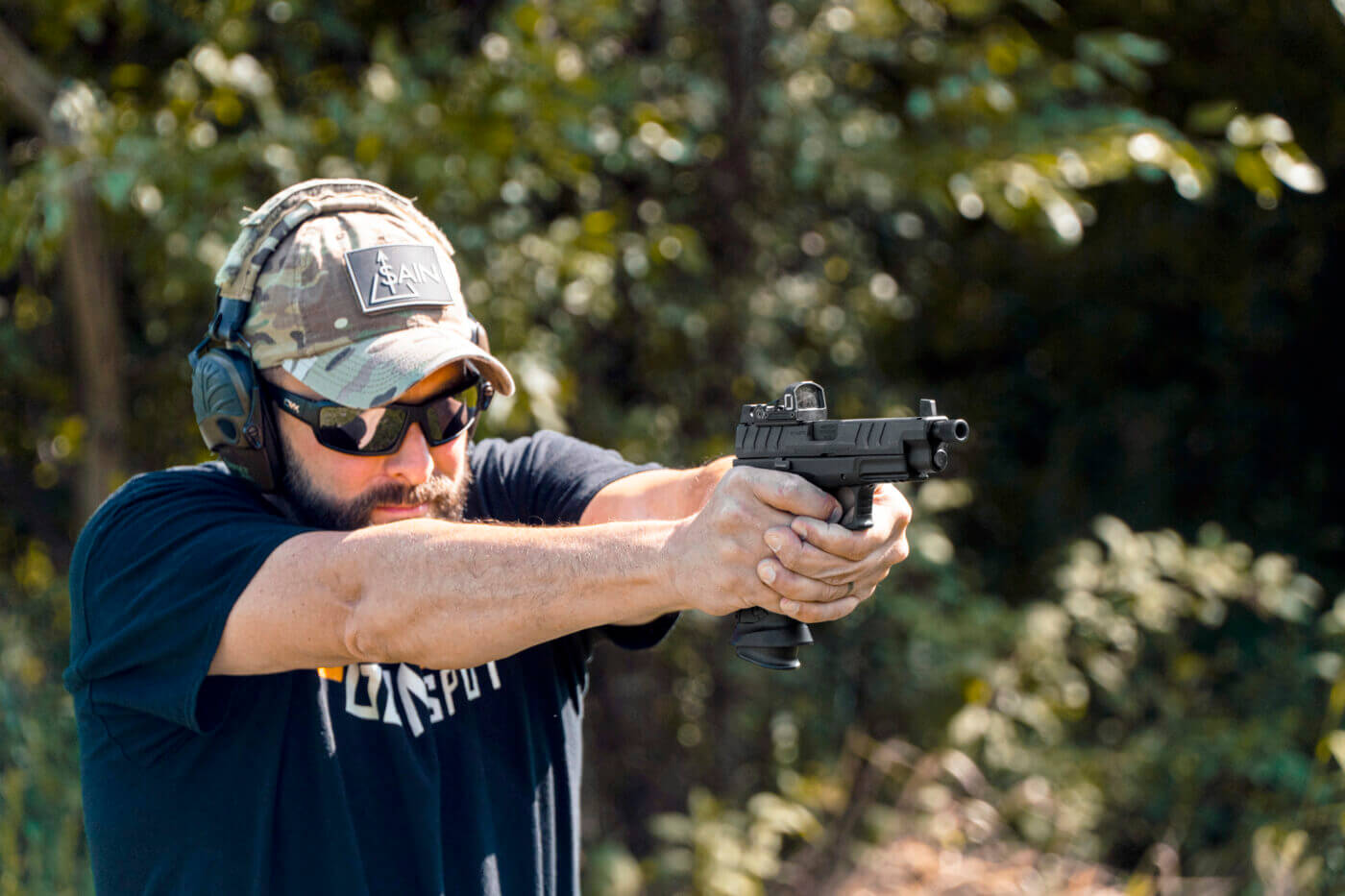 Grant Lavelle of Gunspot shoots an XD-M Elite Tactical OSP with a US Optics DRS 2.0 