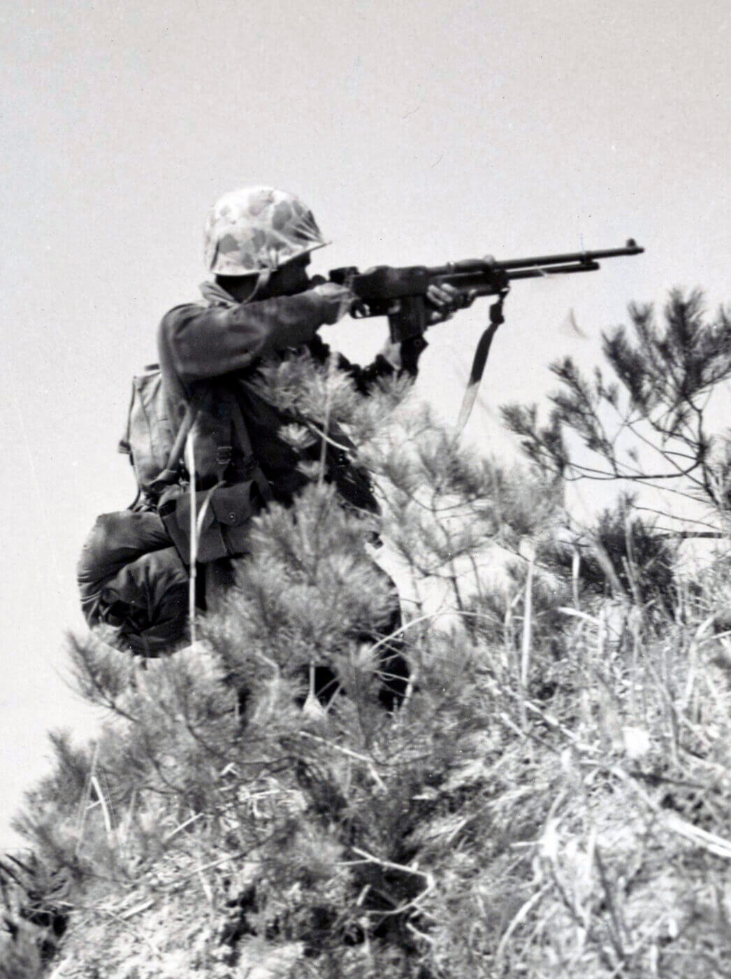 BAR rifle in Korea