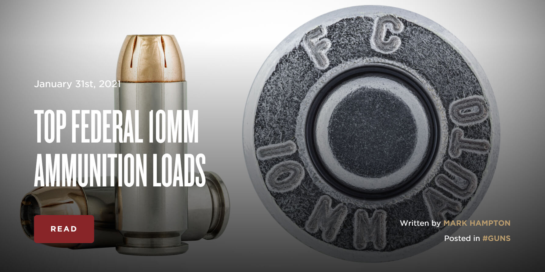At øge bunker Myrde Top Federal 10mm Ammunition Loads | The Armory Life Forum