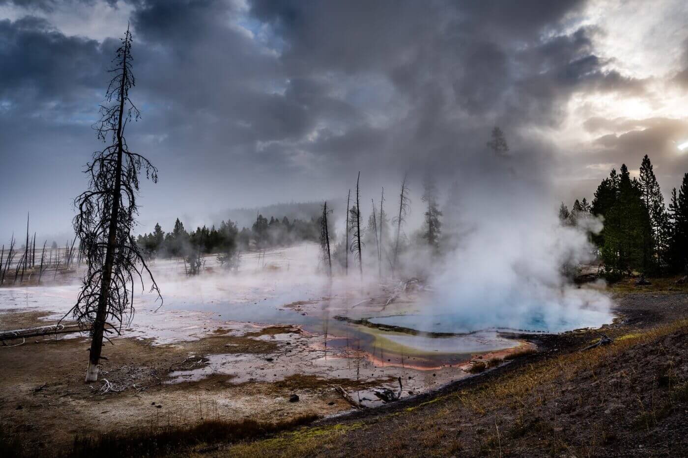 Geothermal heating example