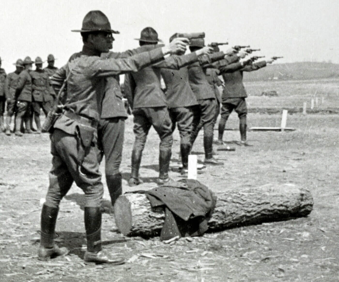 Firearm training in WWI