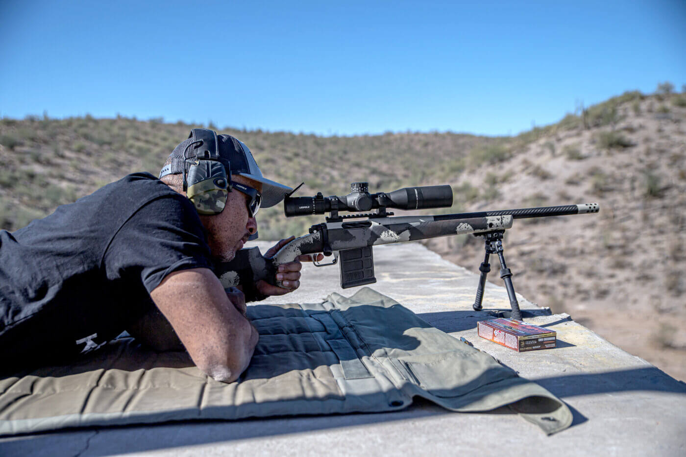 Shooting a Model 2020 Waypoint rifle at 1,000 yards