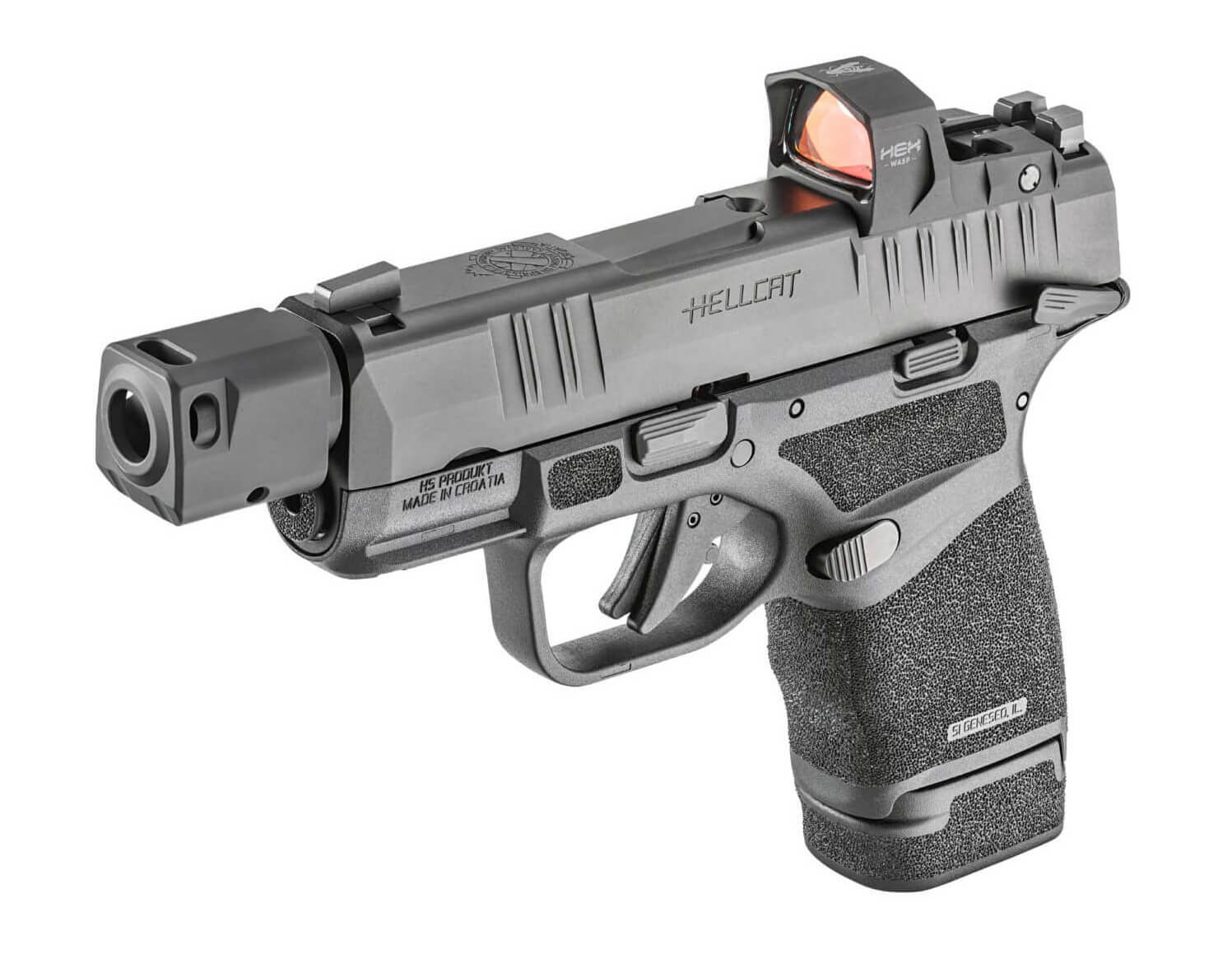 Hellcat pistol with manual safety