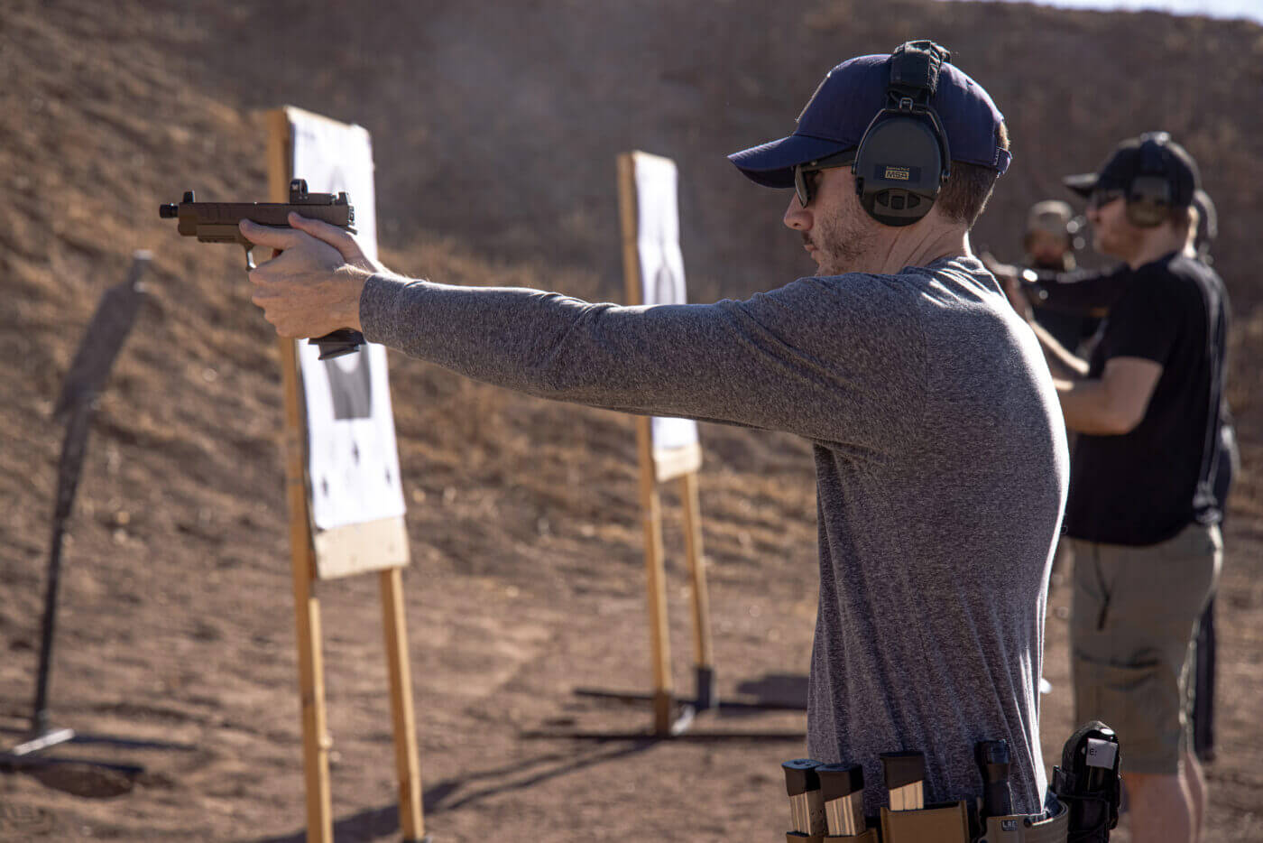 Handgun practice