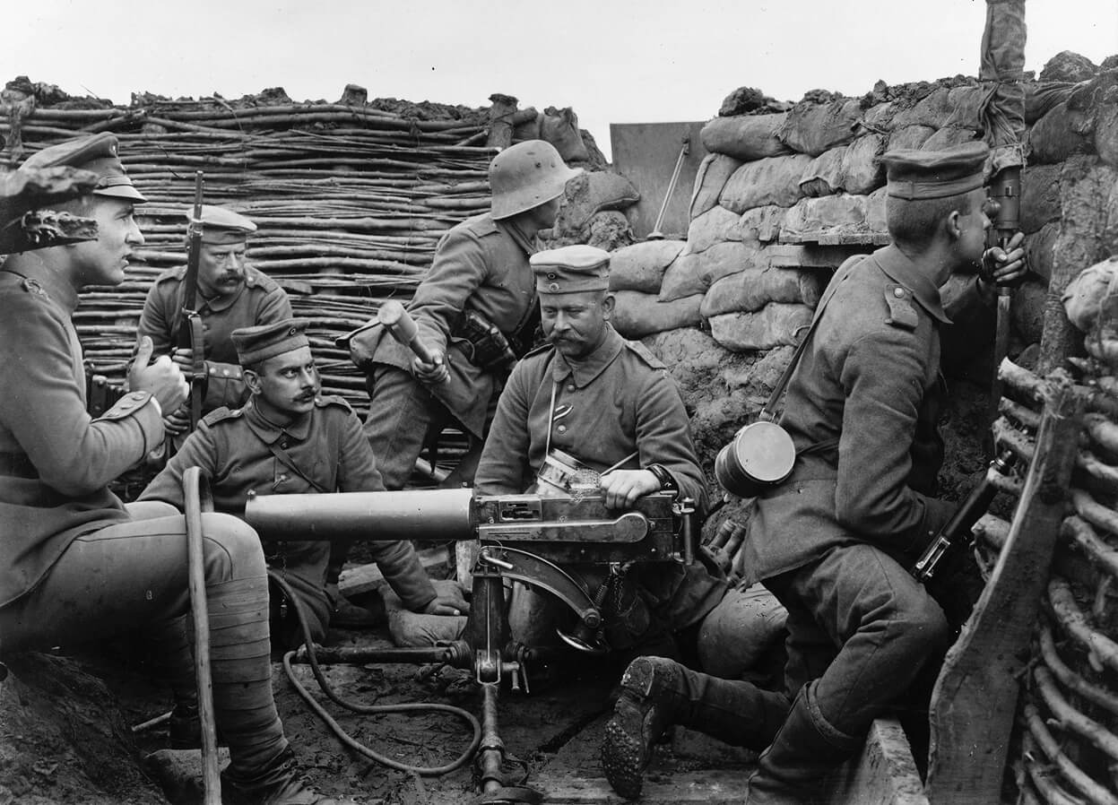 MG08 in trench