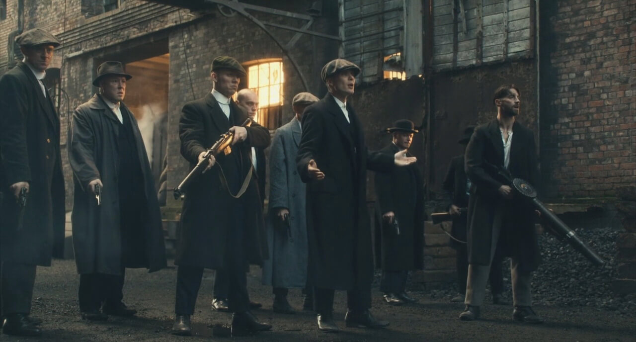 Lewis Machine Gun in Peaky Blinders