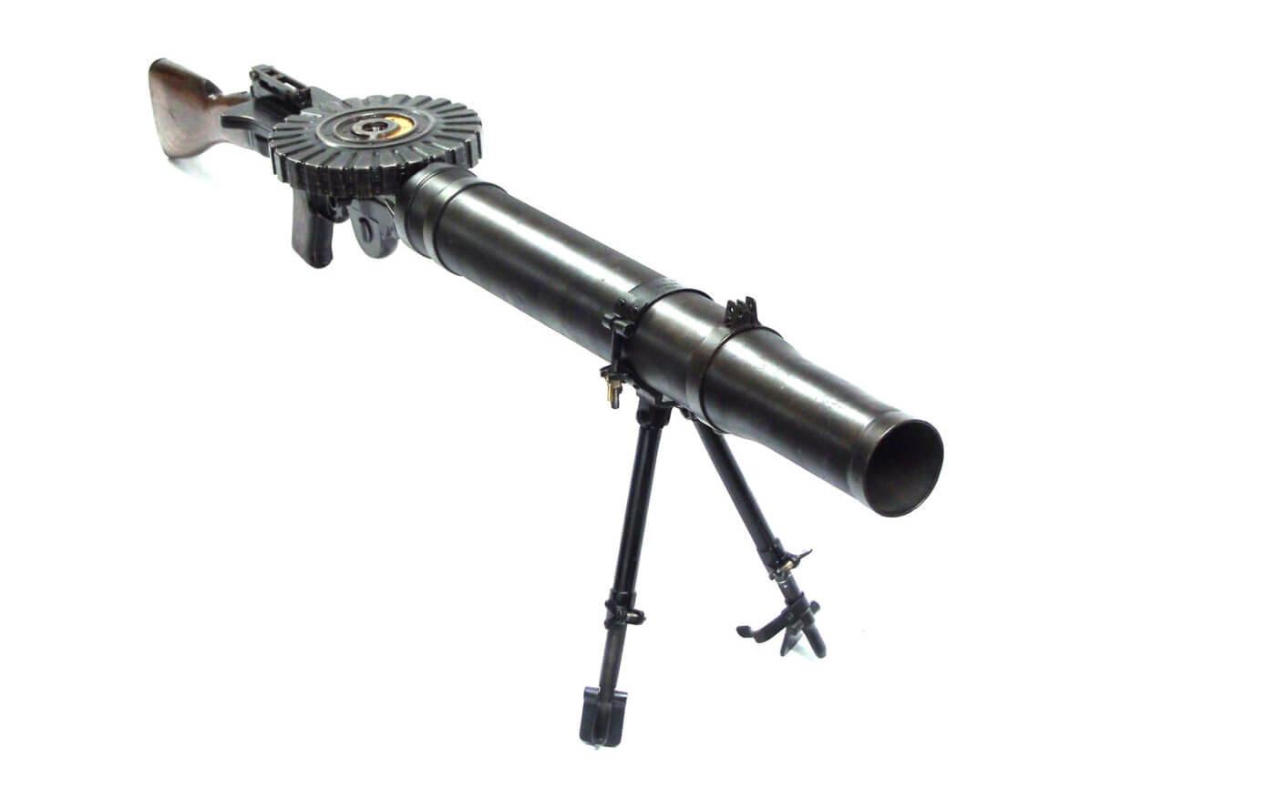 Lewis Gun with bipod