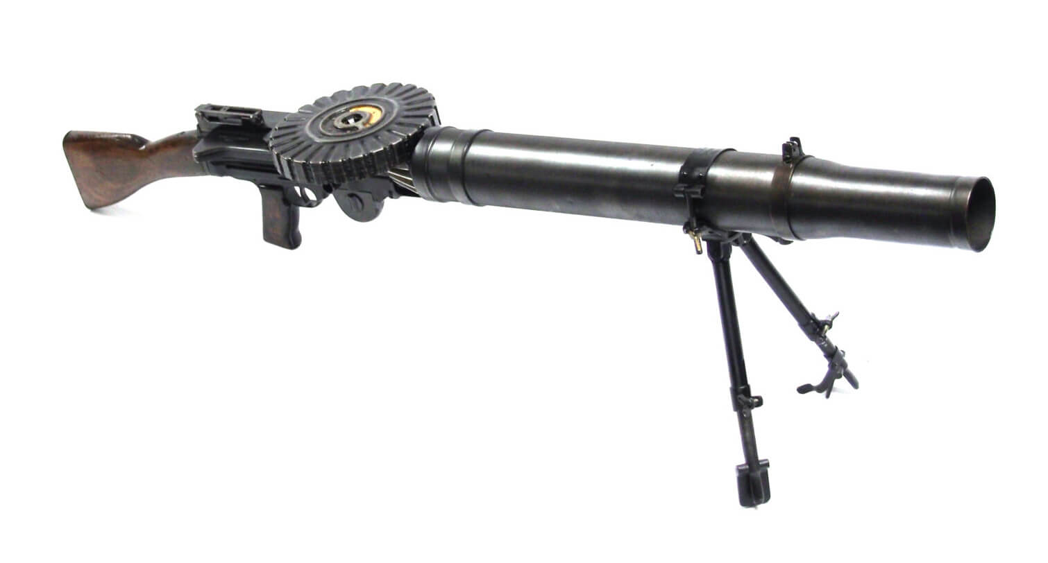 Savage Arms made Lewis Machine Gun