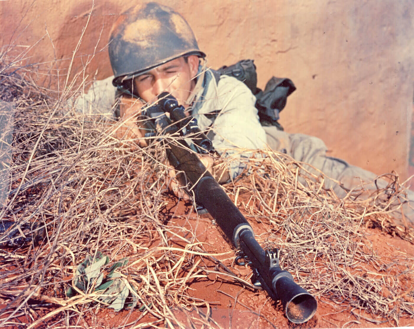 M1C sniper rifle in WWII