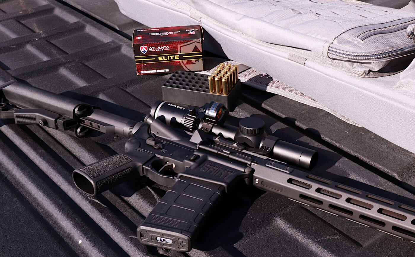 Atlanta Arms ammo with Springfield Armory SAINT rifle