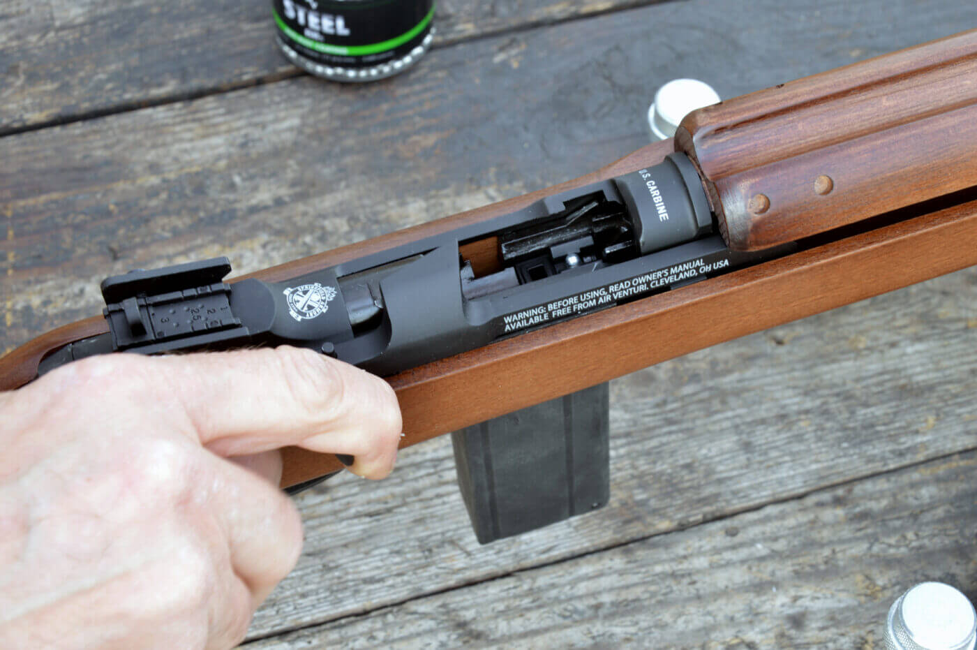 Loading M1 Carbine BB gun