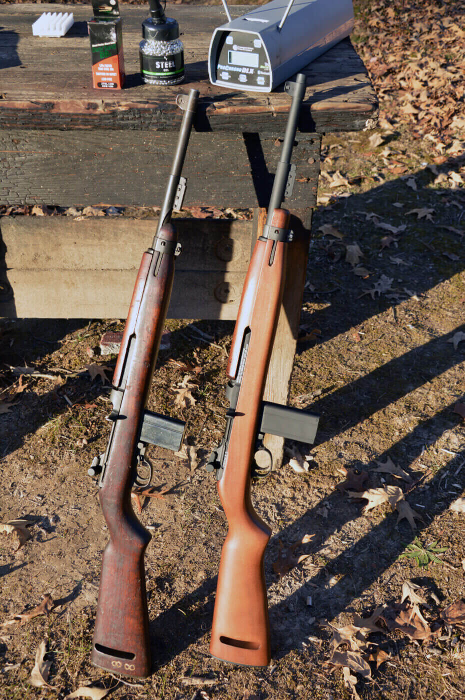 M1 Carbine BB gun compared to real rifle