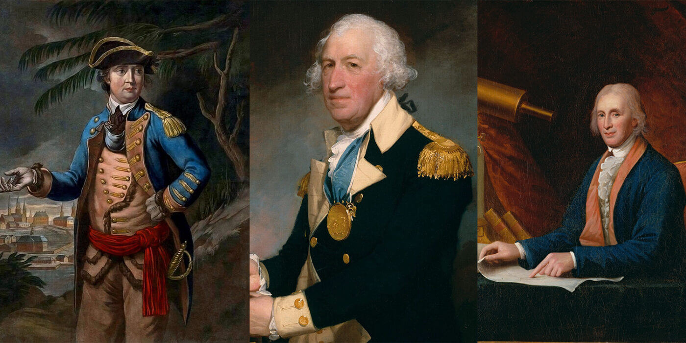 Benedict Arnold, Horatio Gates, and James Rittenhouse