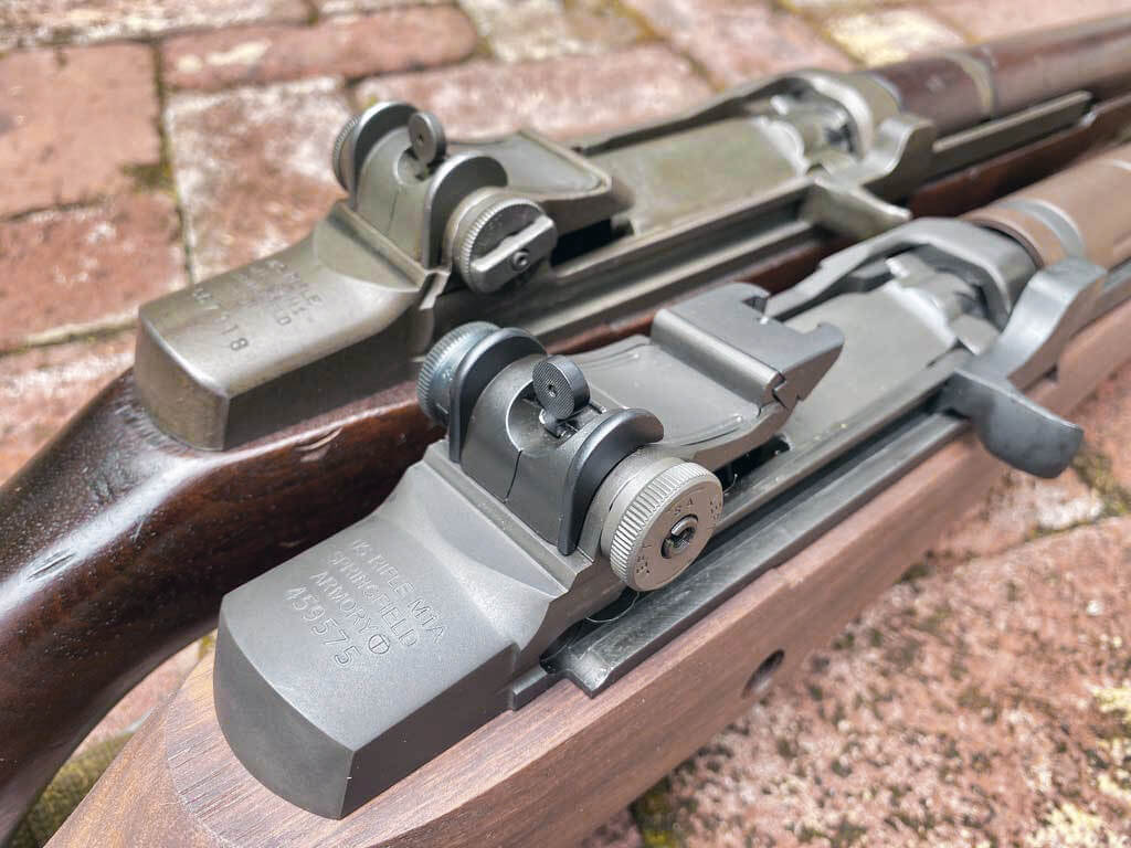 M1A and M1 Garand rear sights