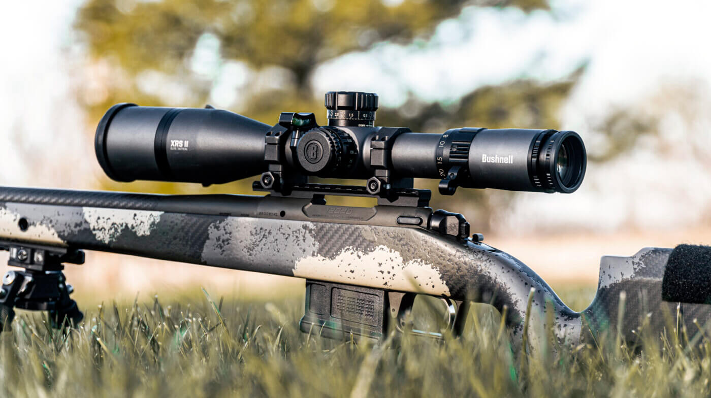 Bushnell Elite Tactical XRS II mounted on Springfield Armory Waypoint rifle