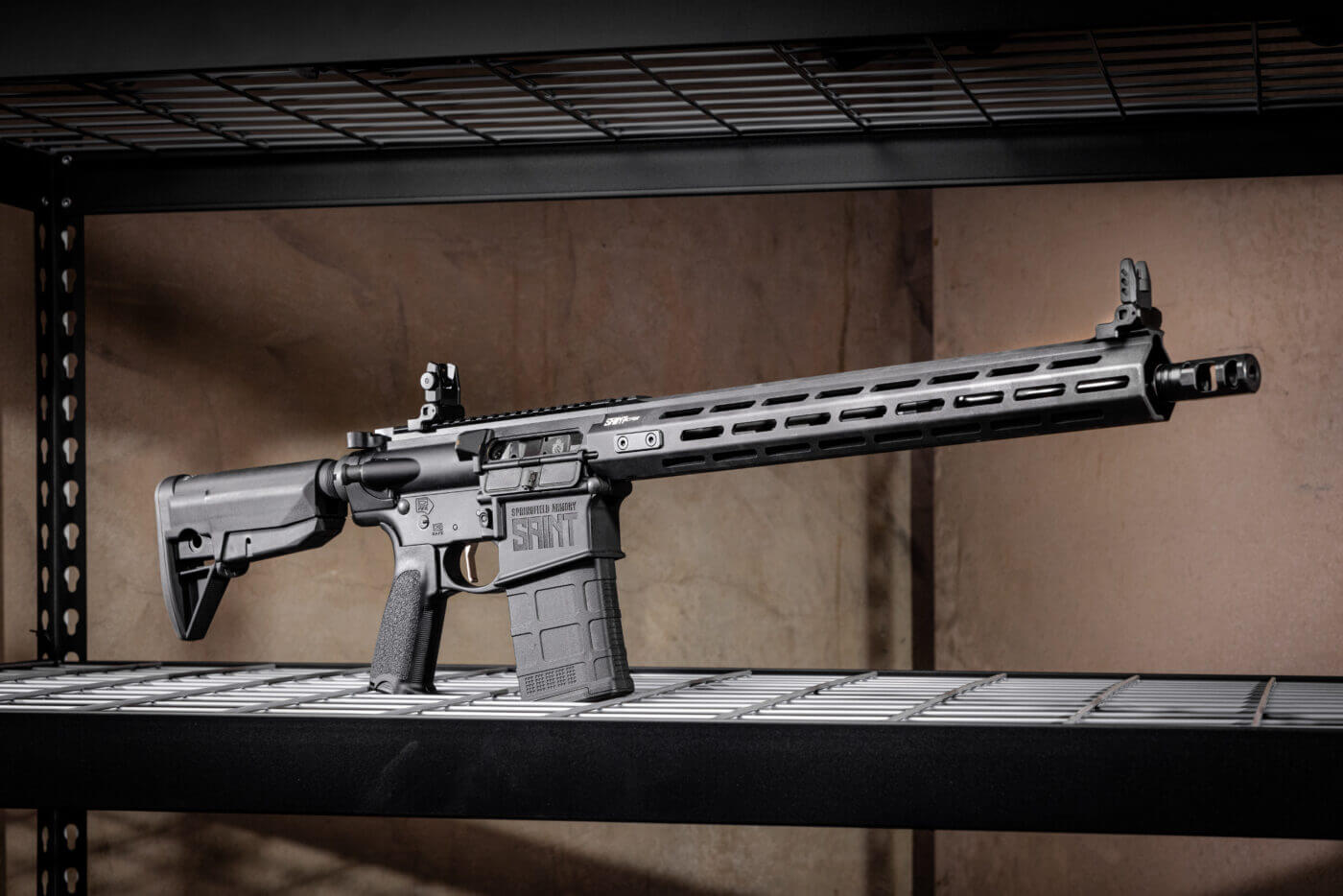 Lightweight .308 AR-15 rifle