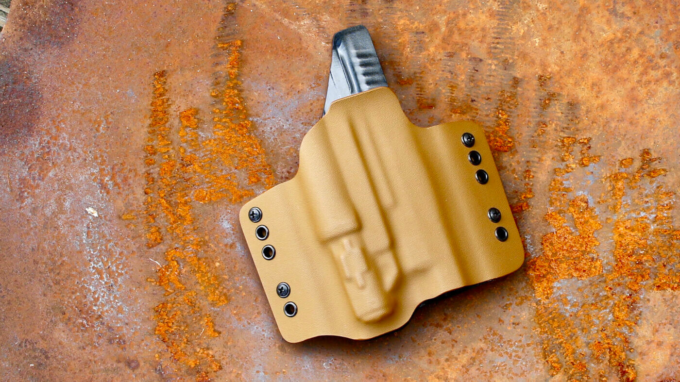 Cut of Ares Tactical holster