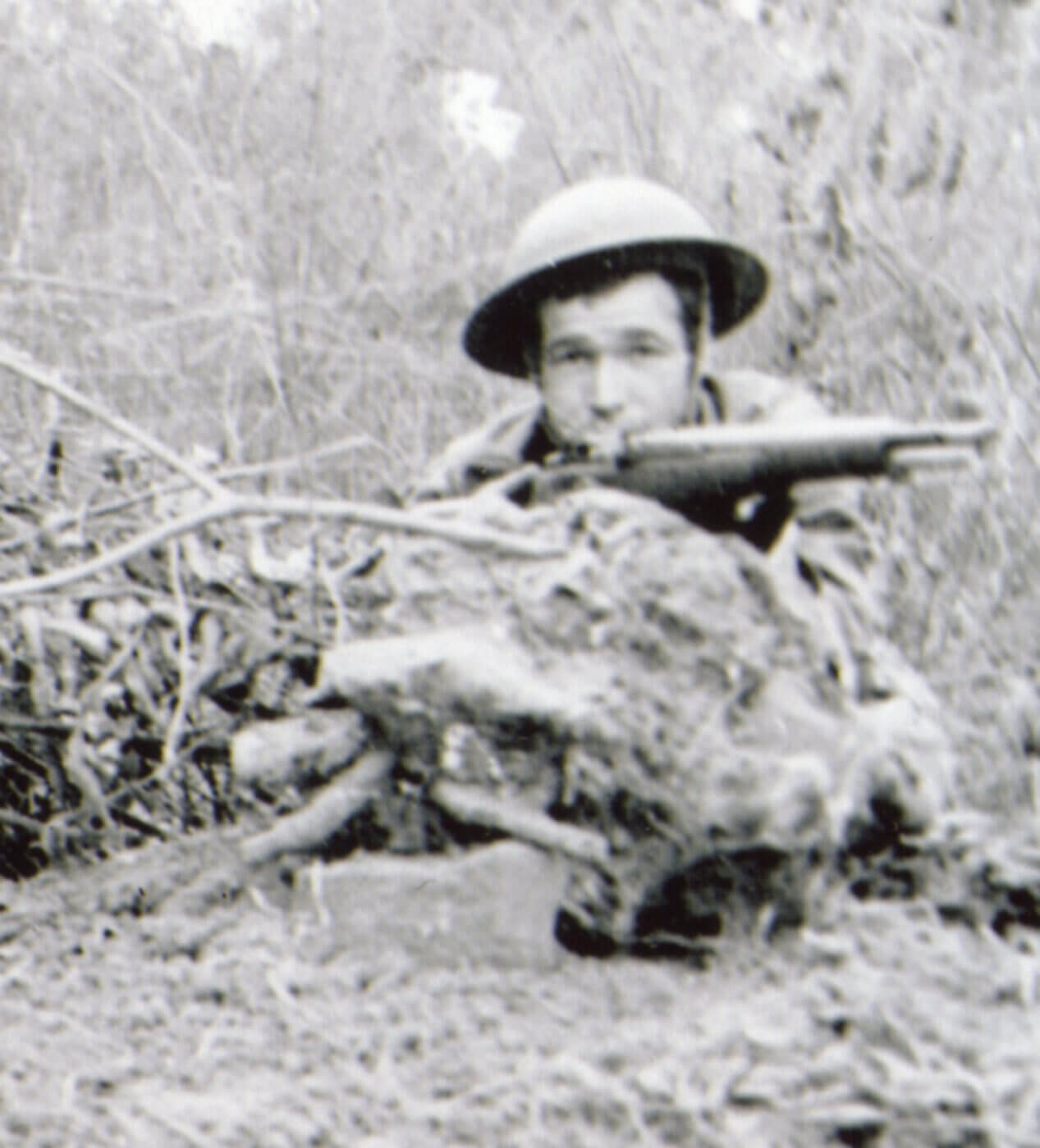 M1 Garand in action at Bataan