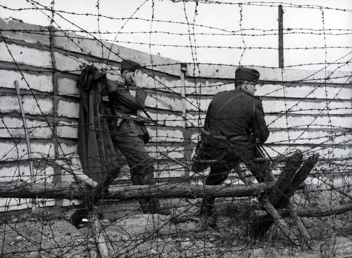 AK-47 at the Berlin Wall