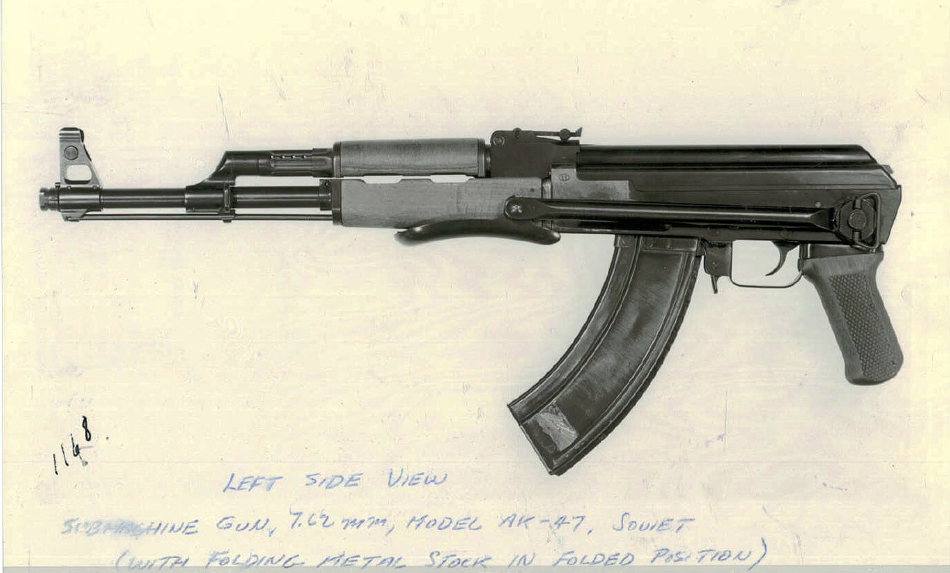 Side folding AK-47