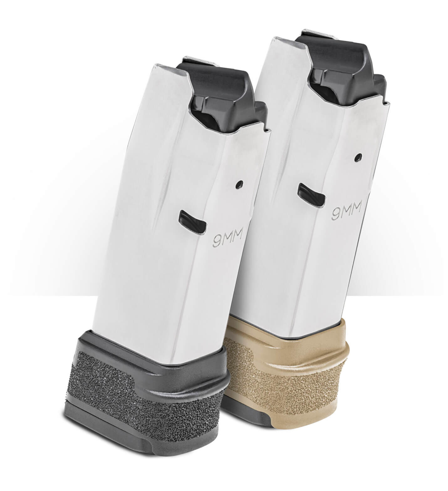 FDE and black magazines for Springfield Hellcat pistol