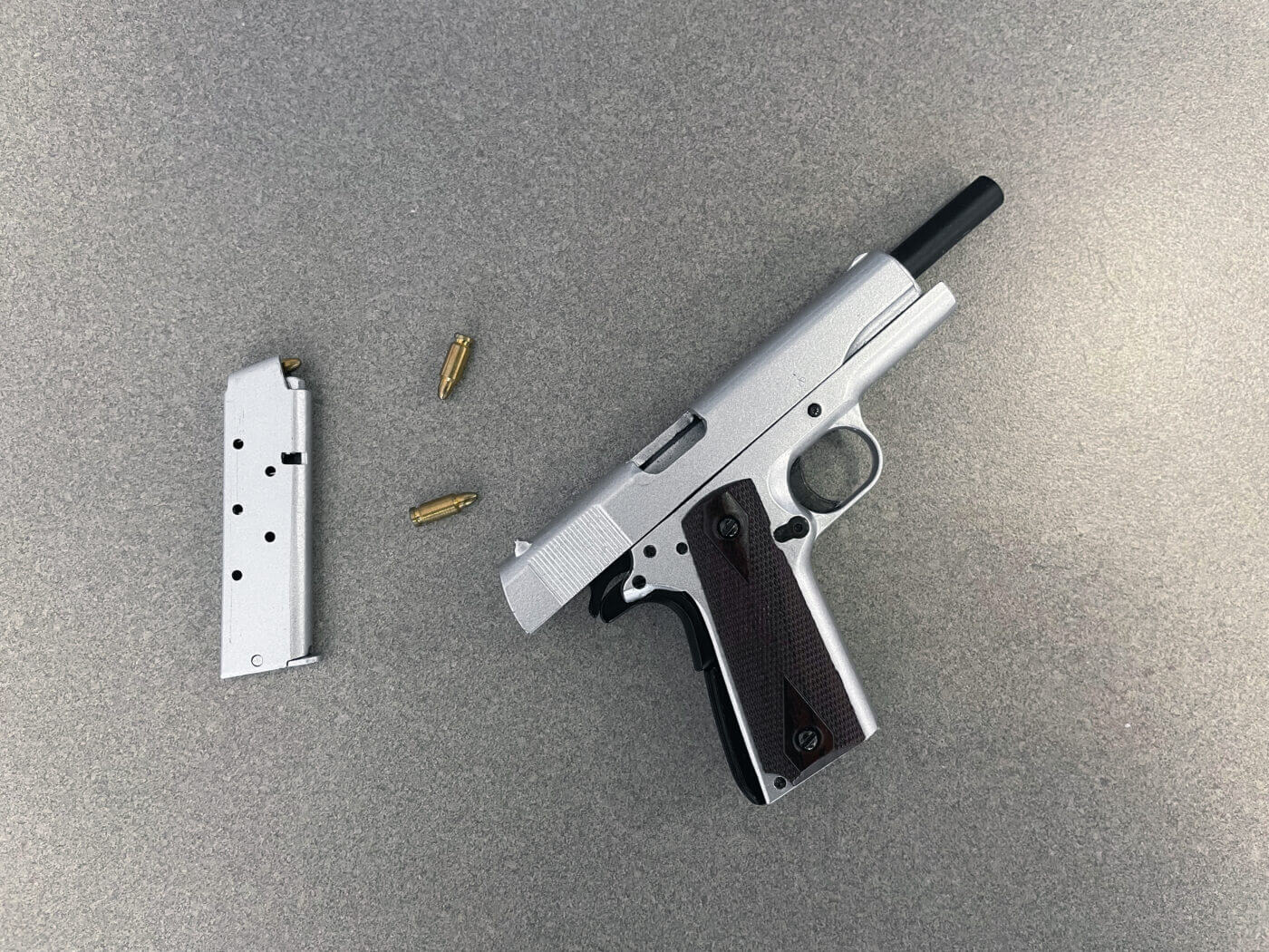 Diecast mini 1911 model