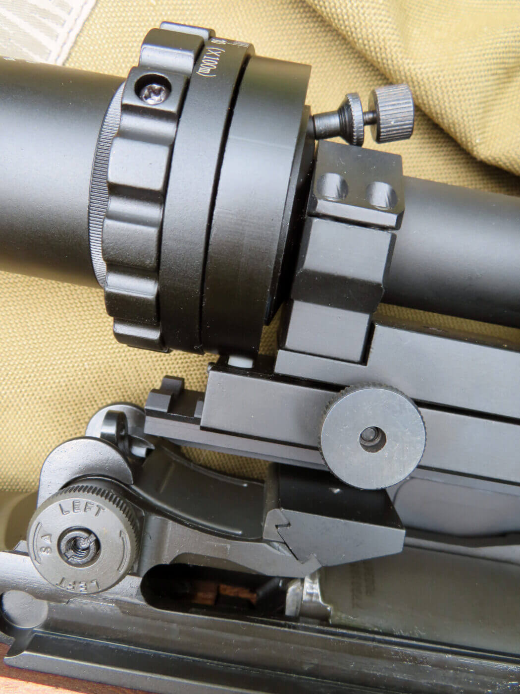 Magnification ring on ART rifle scope