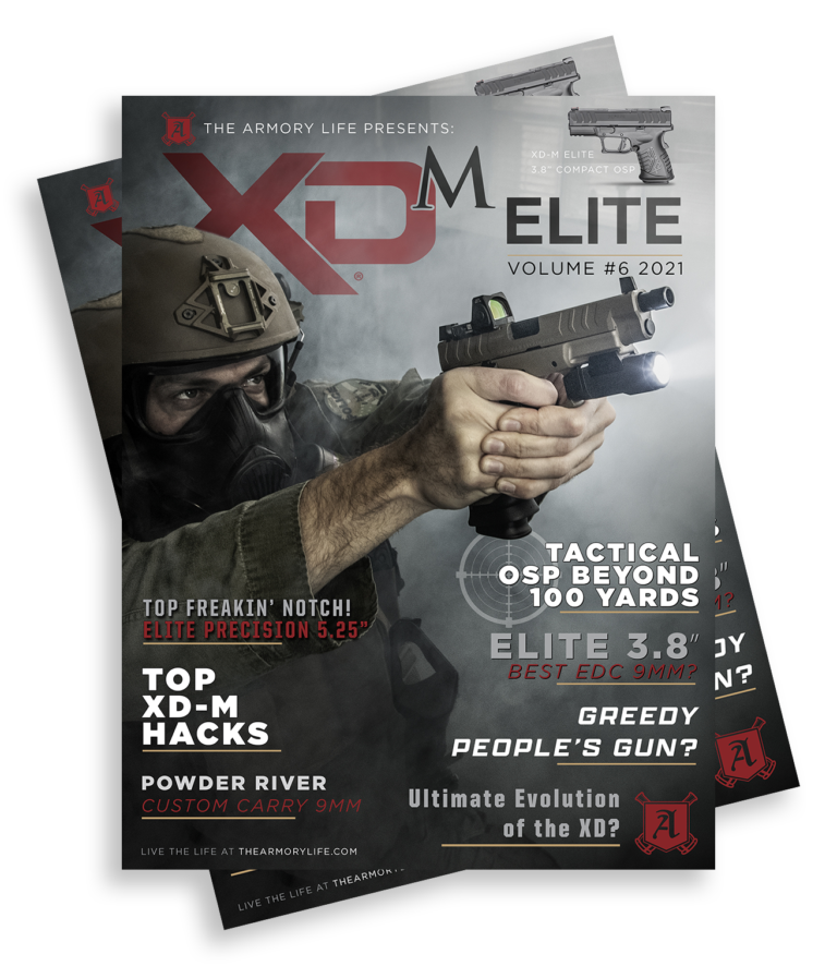 Cover for The Armory Life Digital Magazine Volume 6: XD-M Elite