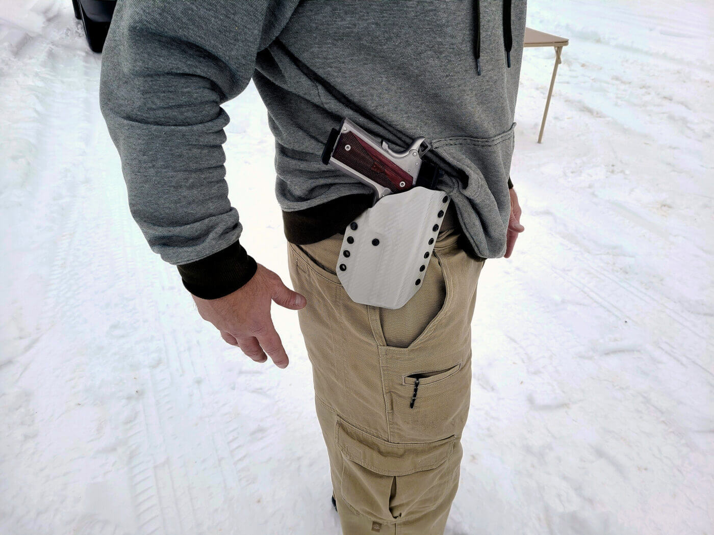 Multi Holster OWB holster with Ronin pistol