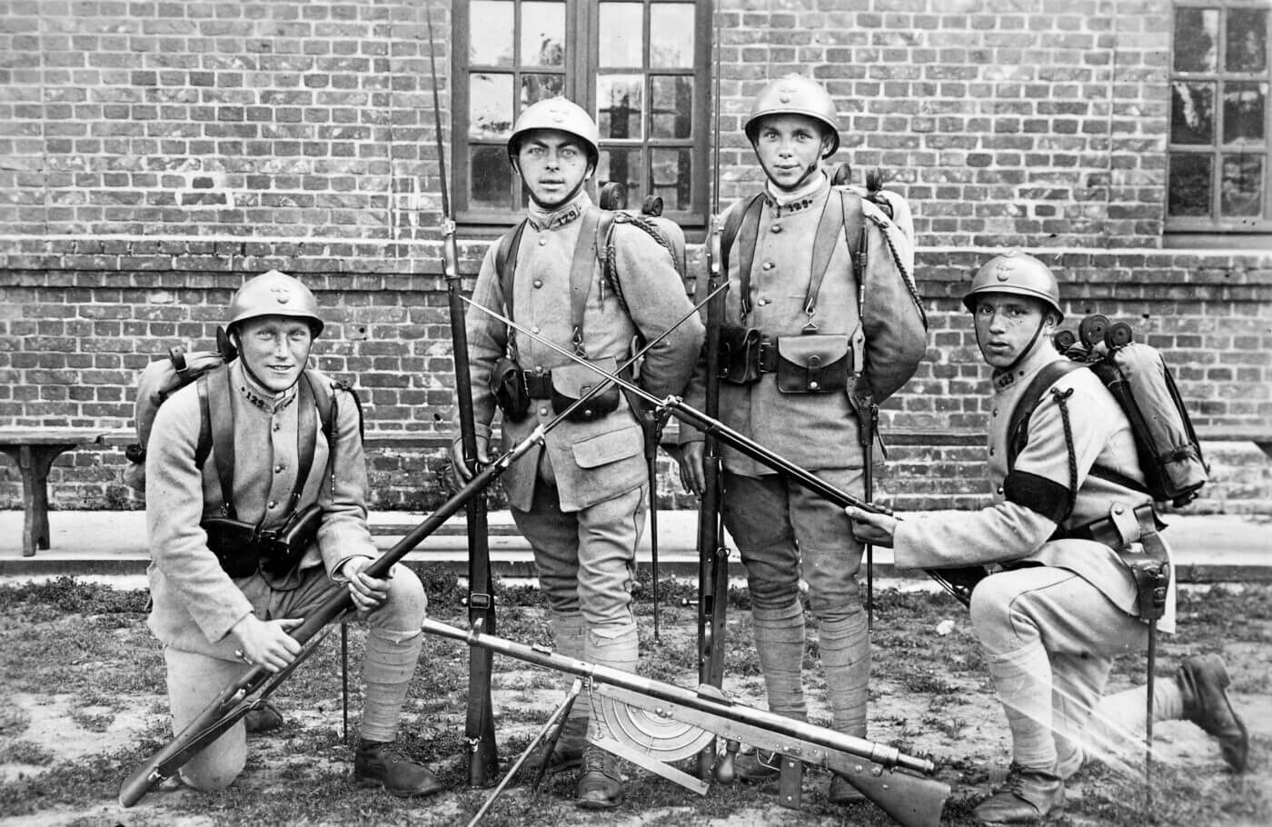 French Infantry with the Berthier rifle