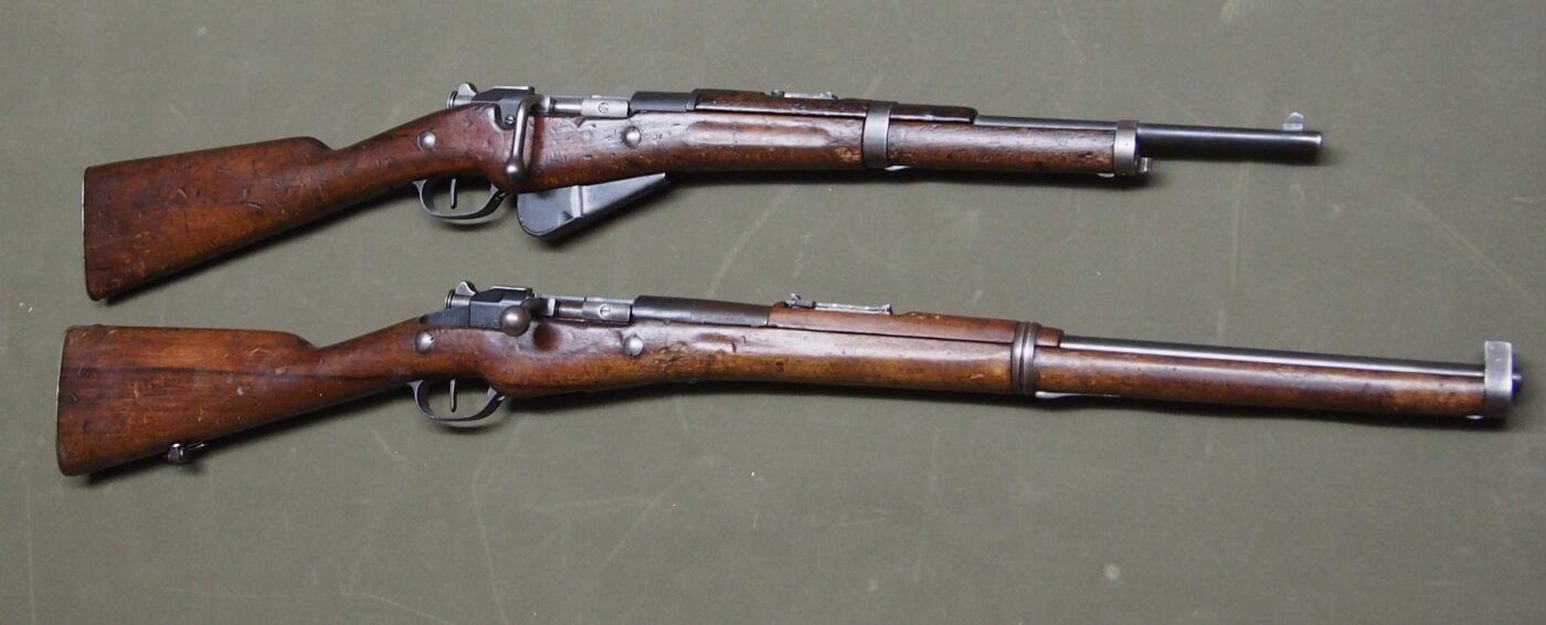 French Artillery carbine and the Turkish Forestry carbine