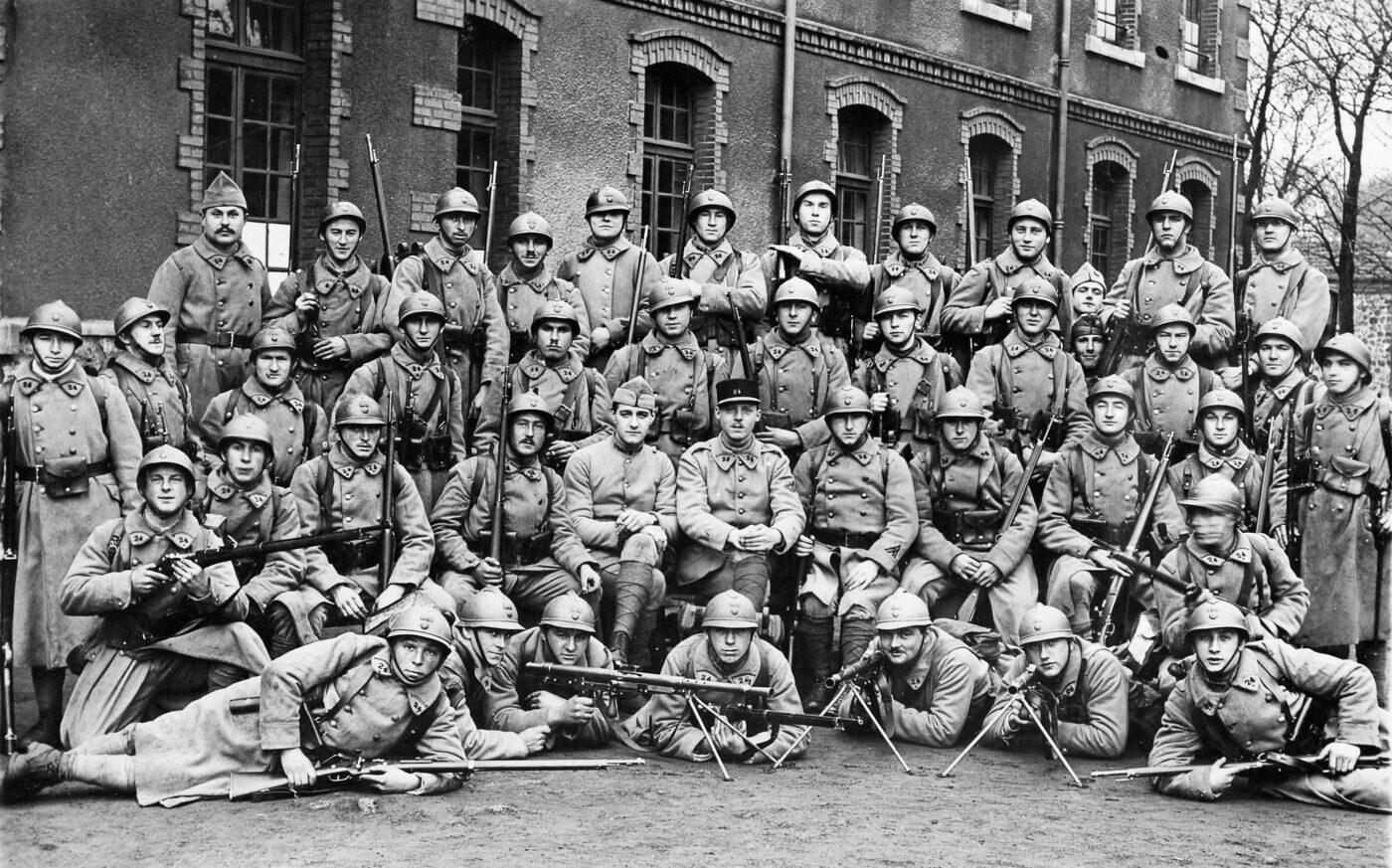 French Platoon during World War I