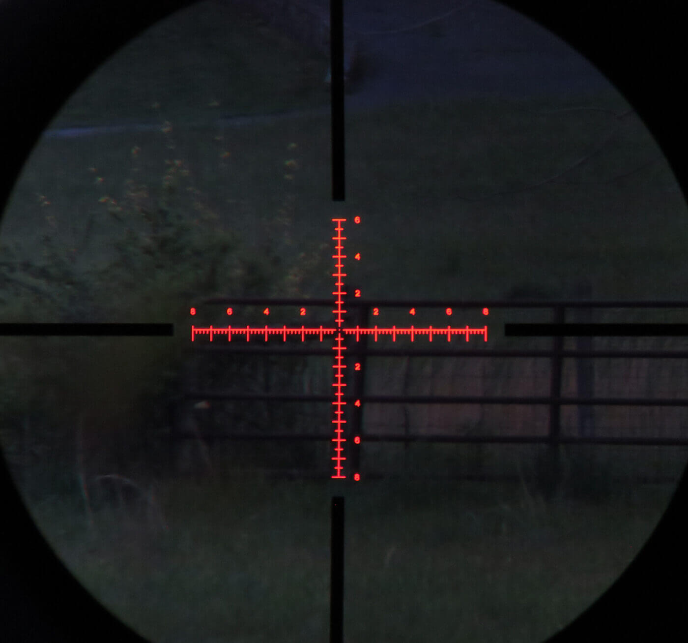 Crimson Trace Hardline Pro reticle illuminated