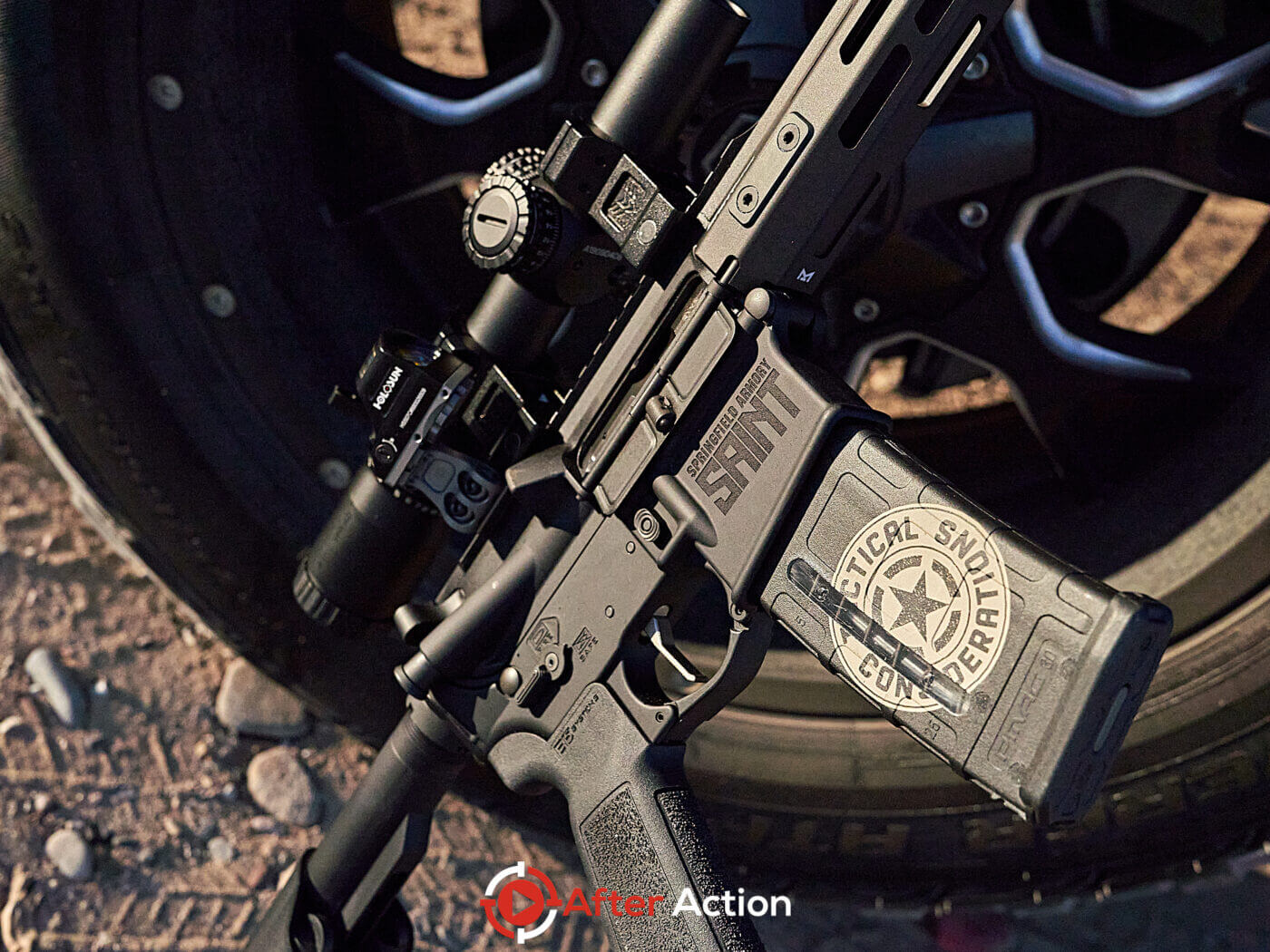 Valhalla Rukh mounted on Springfield Armory AR-15