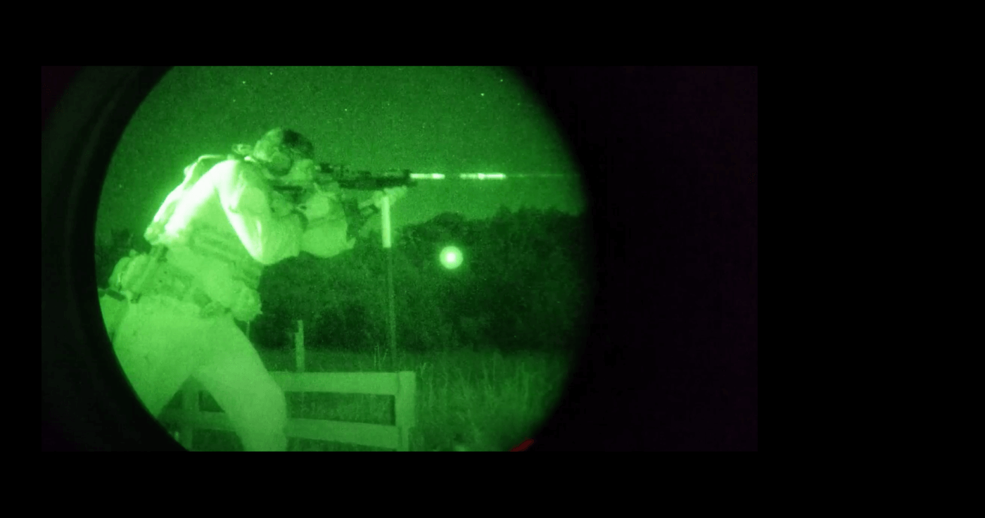 Night shooting in competition