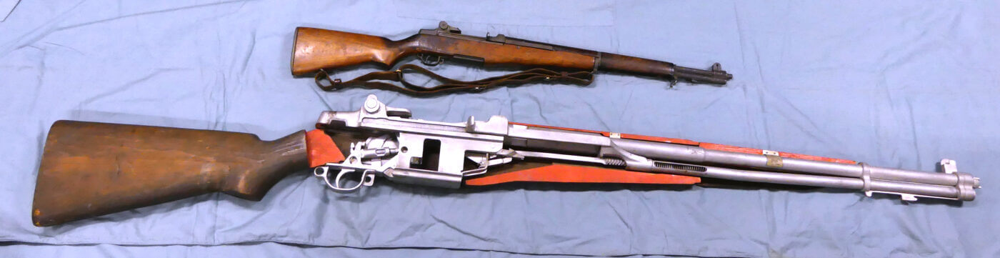 M1 Garand and oversized cutaway