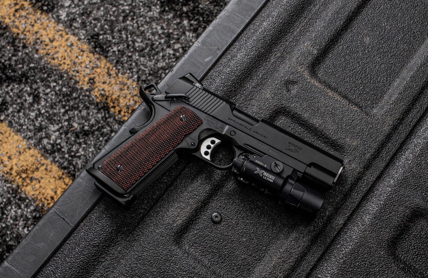 Springfield Armory Professional Light Rail 9mm pistol