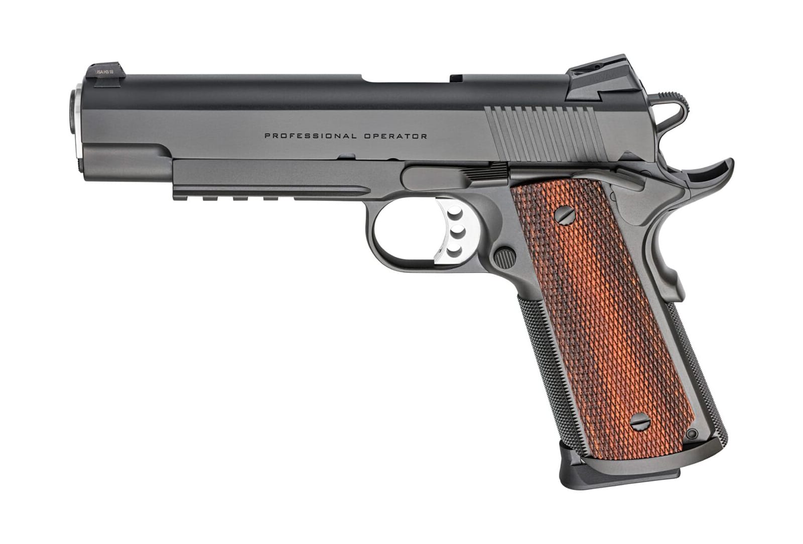 Springfield Armory 1911 9mm Custom Professional with a light rail