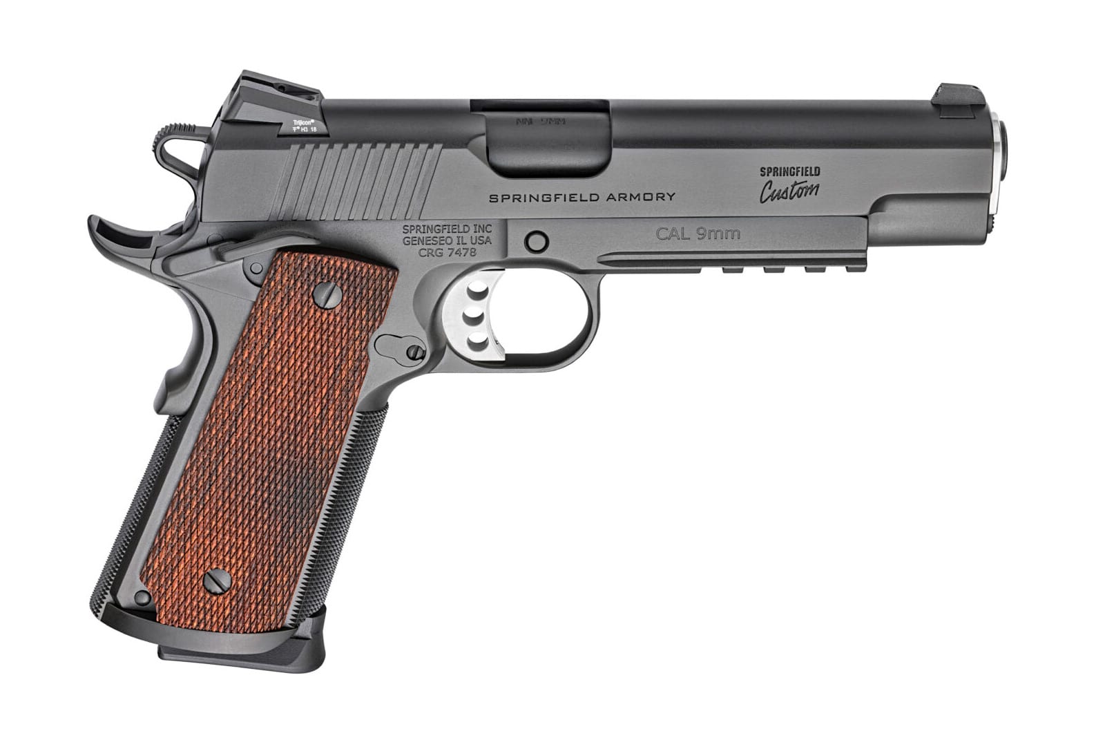 Springfield Armory Custom Professional Light Rail 9mm pistol