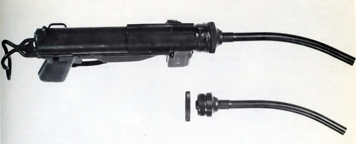 M3A1 with curved barrel 