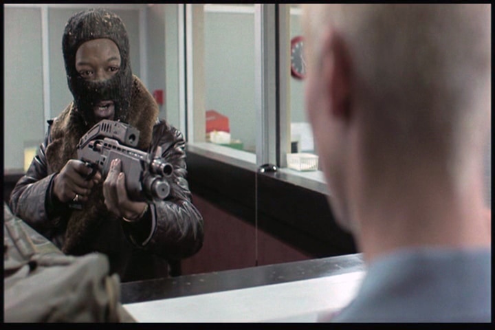 Shotgun held by actor in the movie Snatch