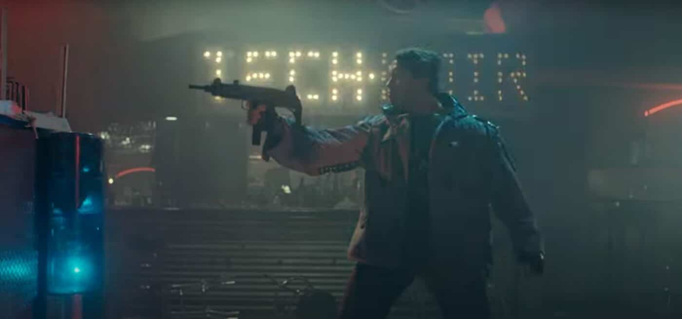 Terminator UZI movie still