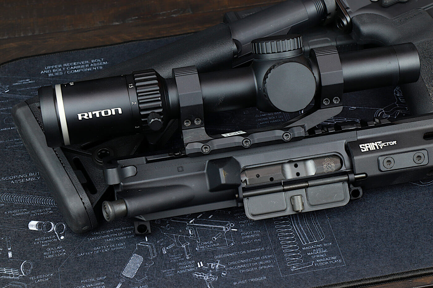 Second focal plane scope by Riton