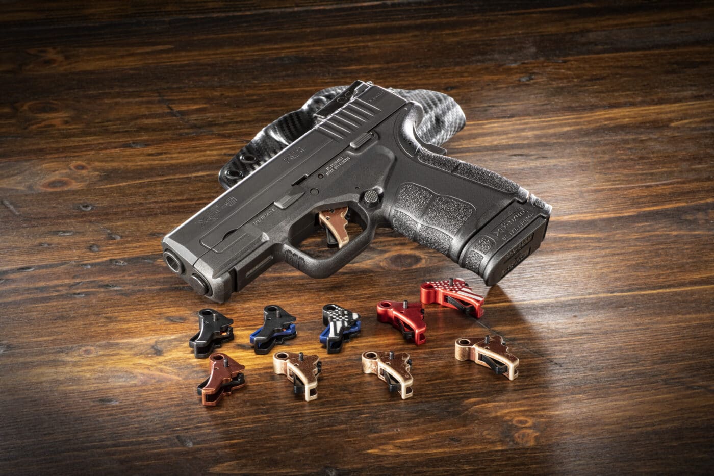 Apex Tactical trigger options for the Springfield XD-S Mod.2 pistol