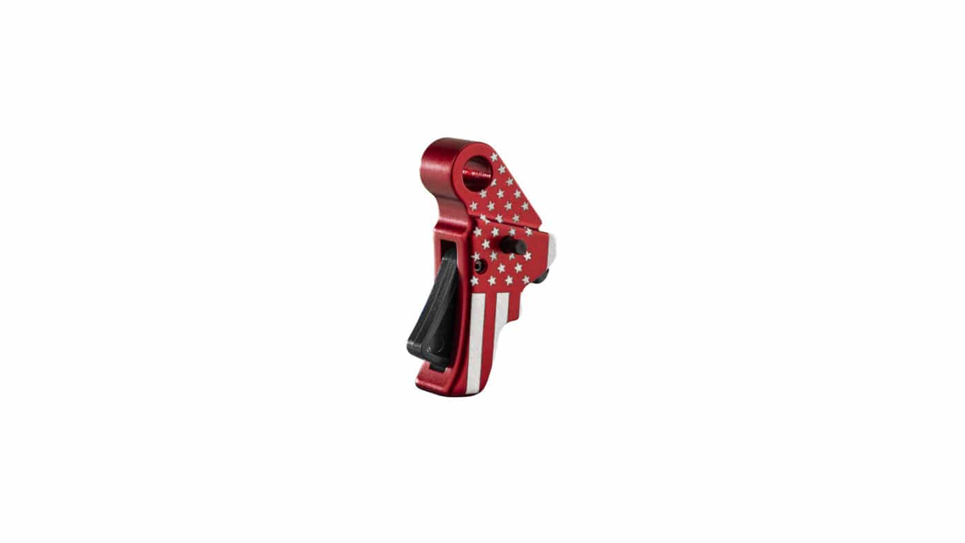 Freedom Edition Red trigger from Apex Tactical