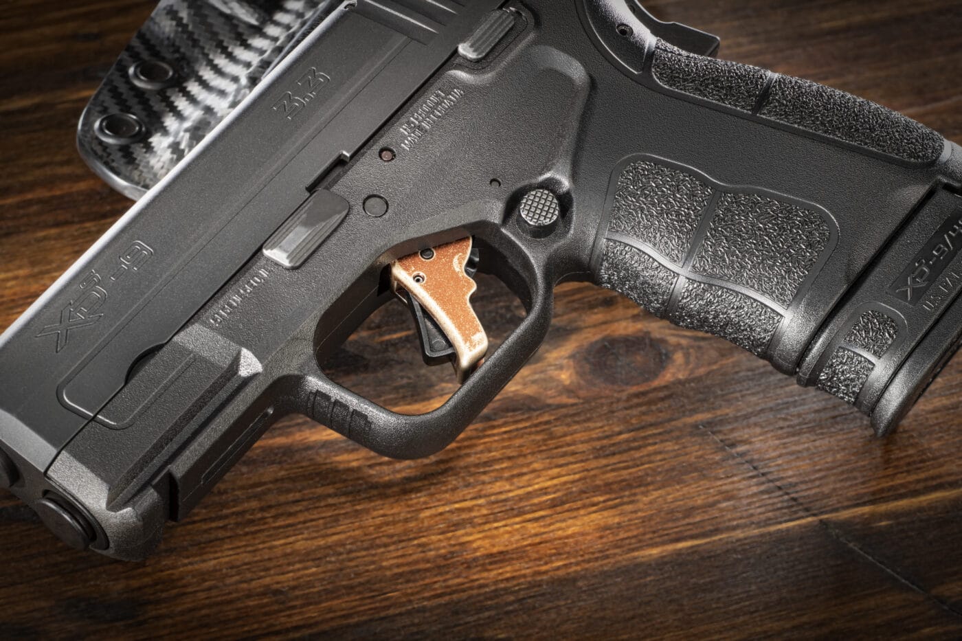 Action Enhancement Trigger Kit installed in XD-S Mod.2 pistol