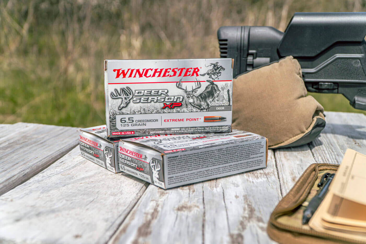 Winchester Deer Season XP on table